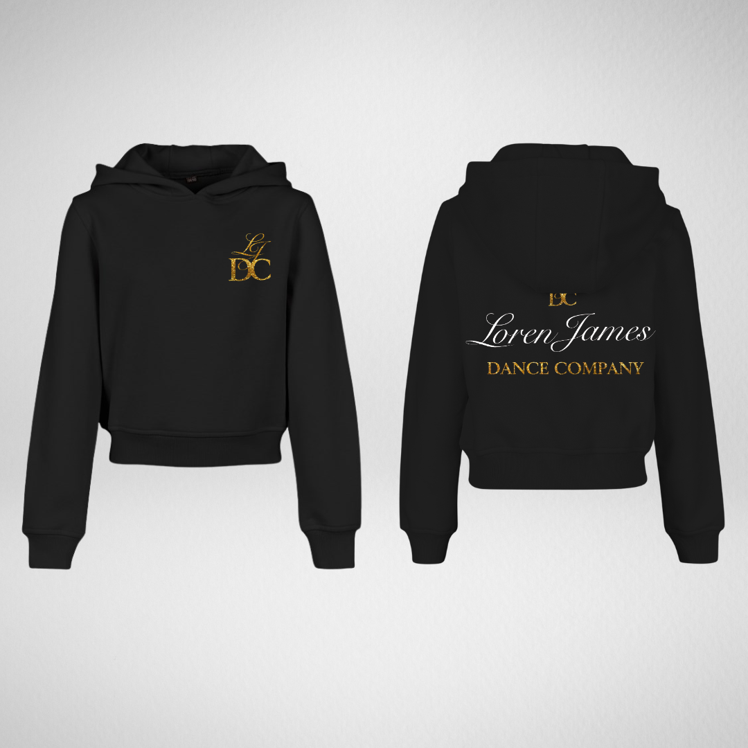 Loren James Dance Company Kids Cropped Sweat Hoodie