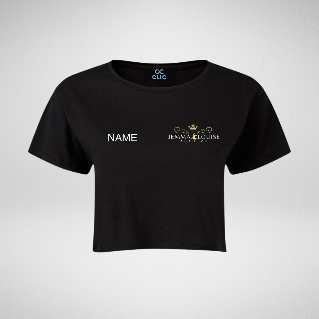 Jemma Louise Academy Cropped T-Shirt