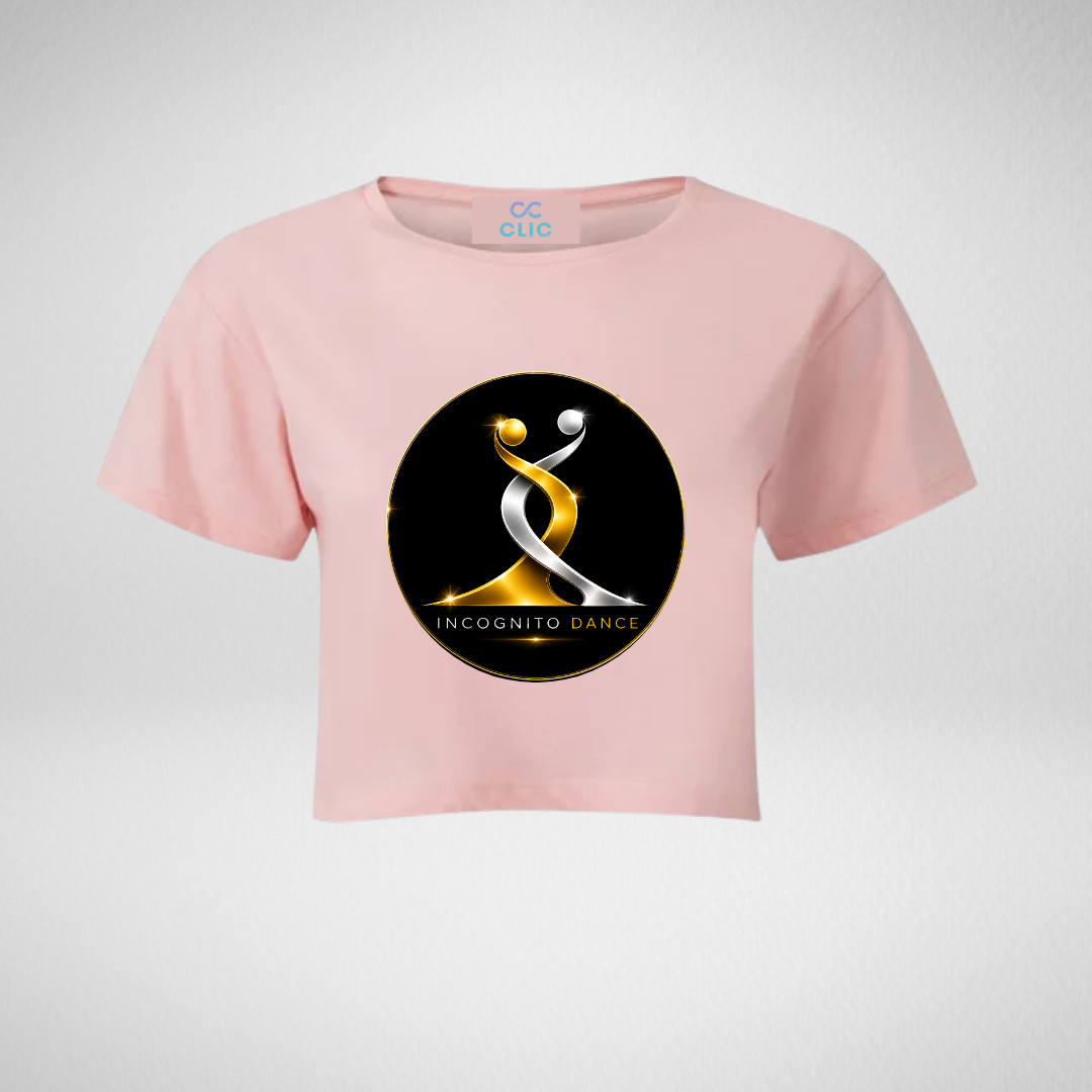 Incognito Dance Pink Cropped T-Shirt