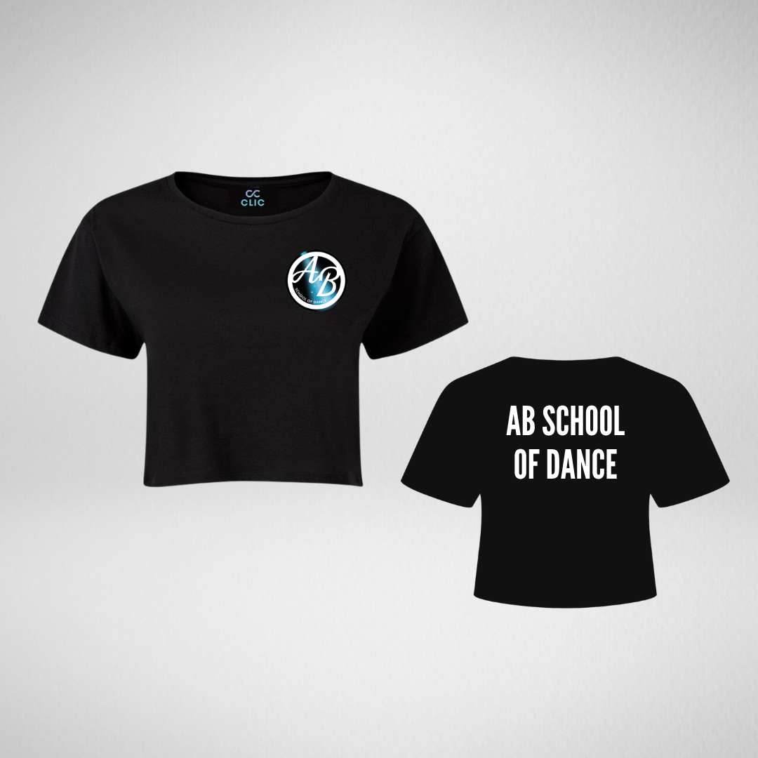 AB School of Dance Cropped T-Shirt