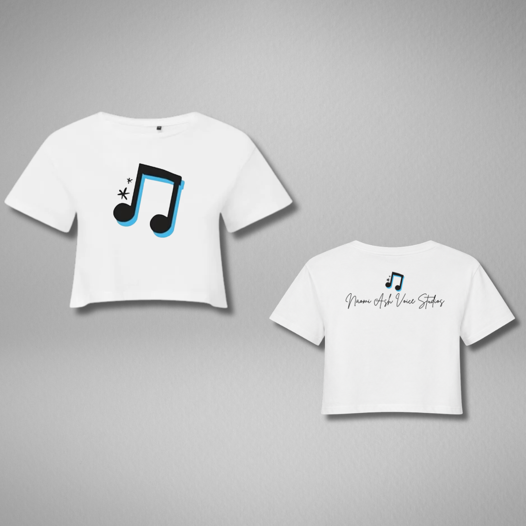 Naomi Ash Voice Studios Cropped T-Shirt