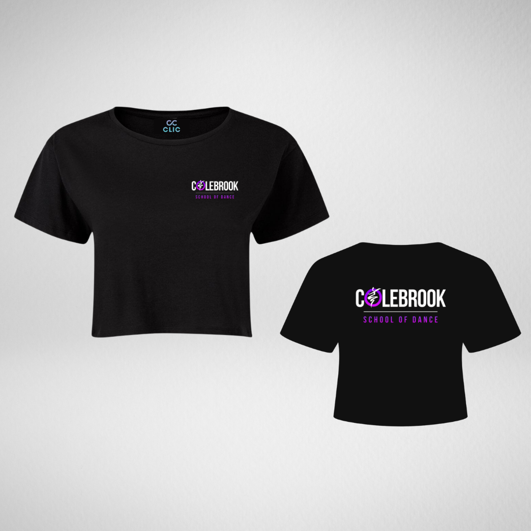 Colebrook School of Dance Cropped T-Shirt