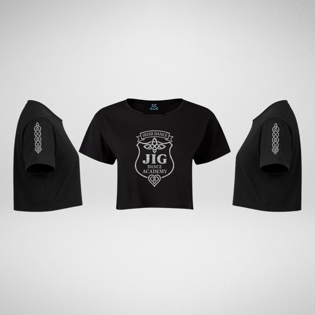 JIG Dance Academy Cropped T-Shirt
