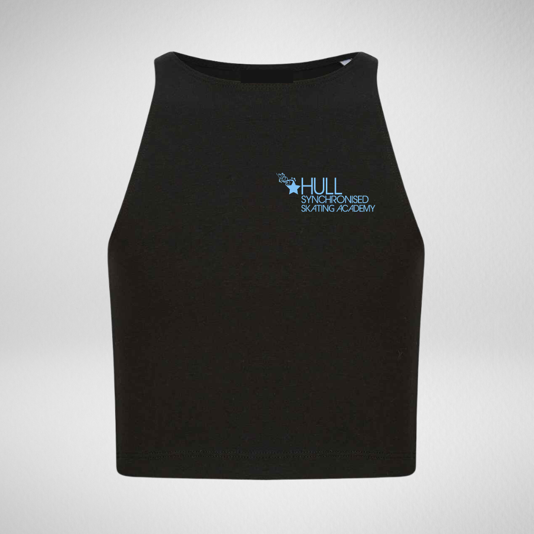 Hull Synchronised Skating Academy Cropped Tank Vest