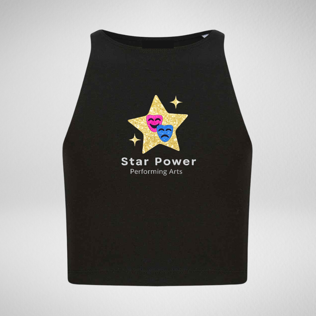 Star Power Performing Arts Cropped Tank Vest