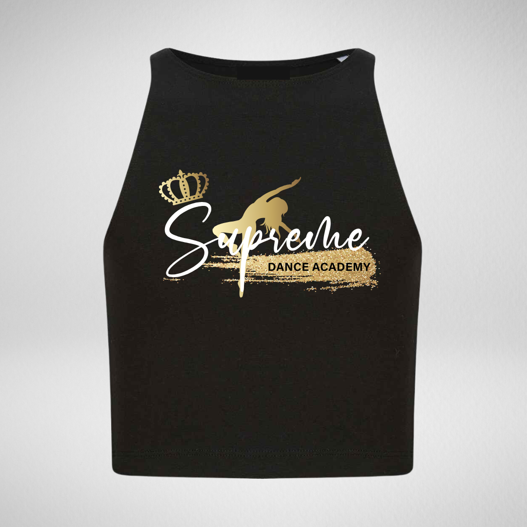 Supreme Dance Academy Cropped Tank Vest