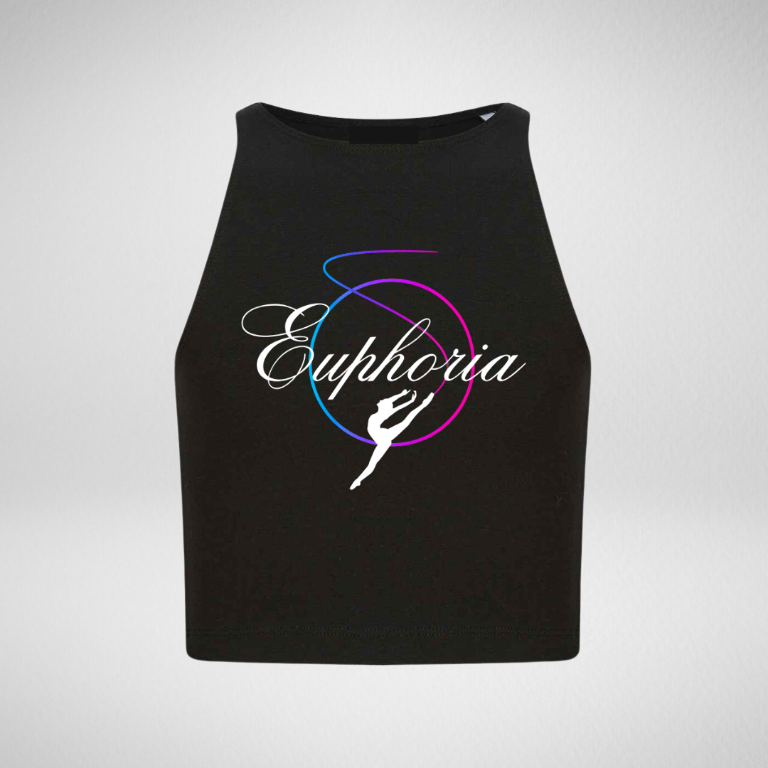 Euphoria Dance Events Cropped Tank Vest