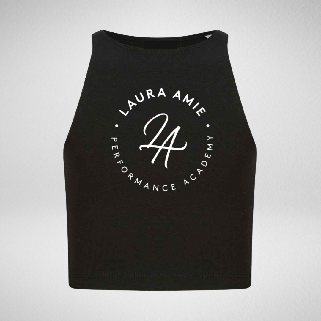 Laura Amie Performance Academy Cropped Tank Vest