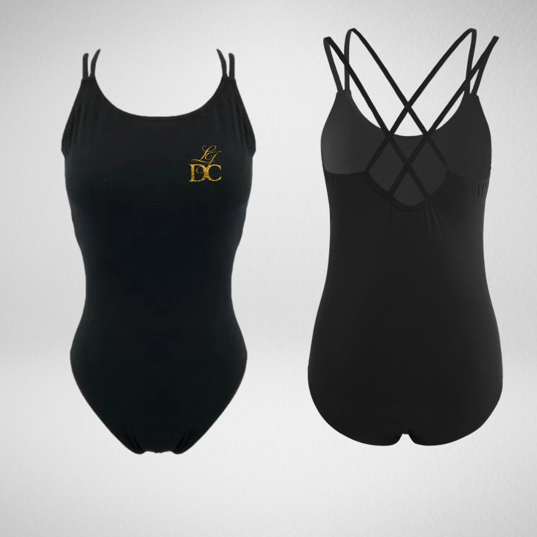 Loren James Dance Company Cross Back Leotard