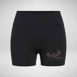 Wells Ballet & Dance School High Waisted Dance Shorts