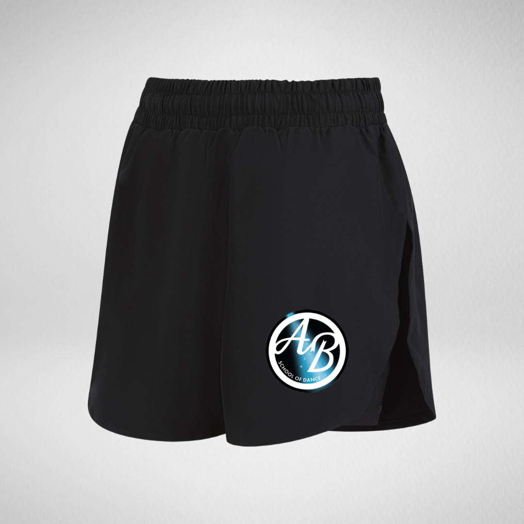 AB School of Dance Double-Layer Shorts