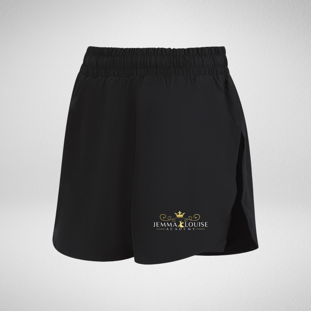 Jemma Louise Academy Double-Layer Shorts