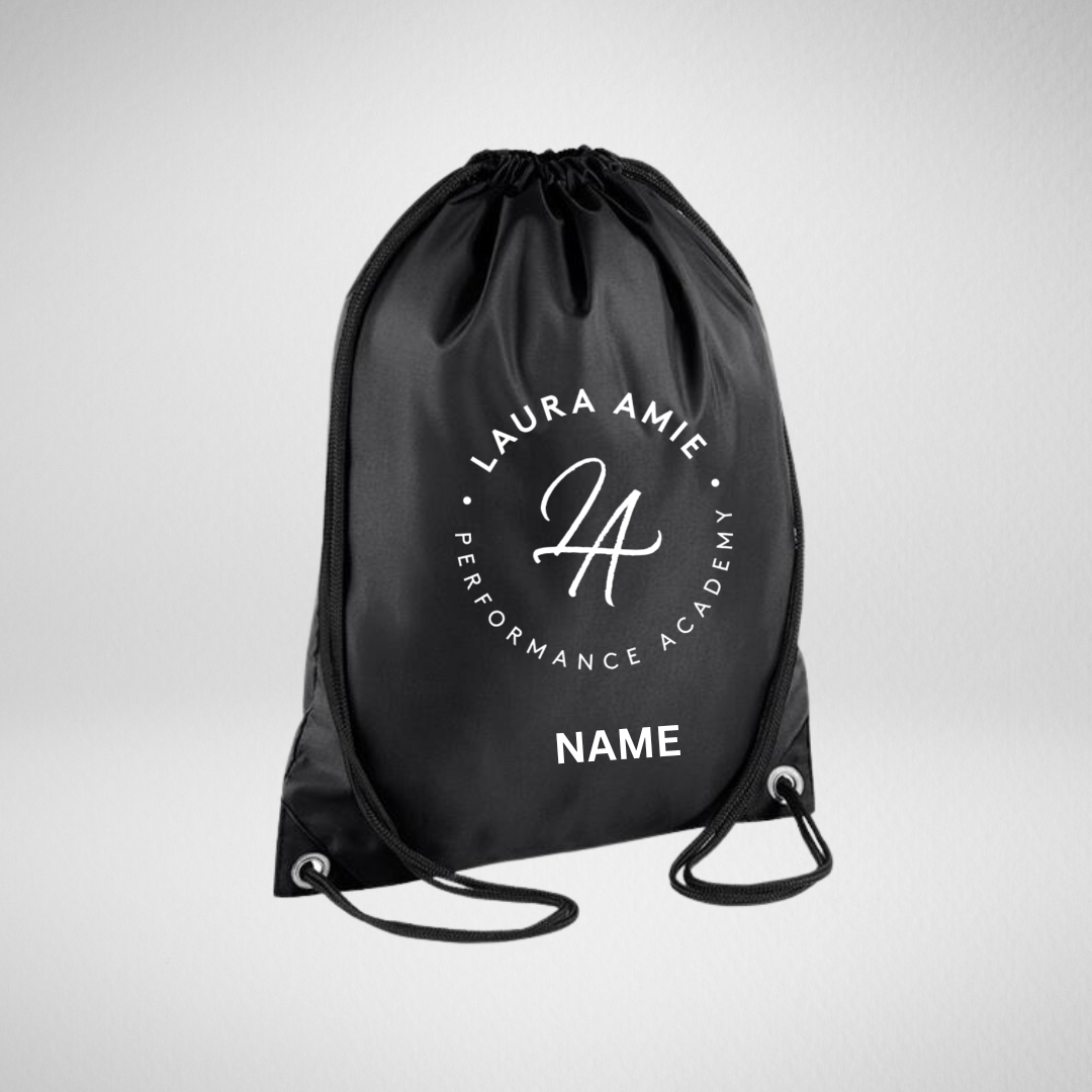 Laura Amie Performance Academy Drawstring Bag