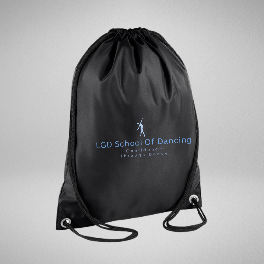 LGD School of Dancing Drawstring Bag