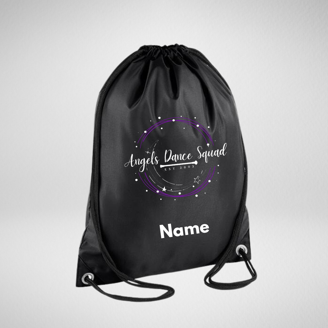 Angels Dance Squad Drawstring Bag