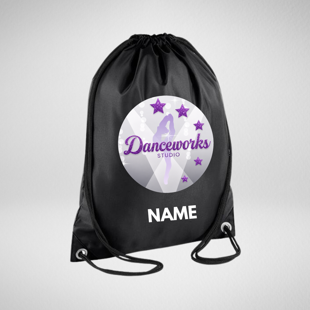 Danceworks Studio Drawstring Bag