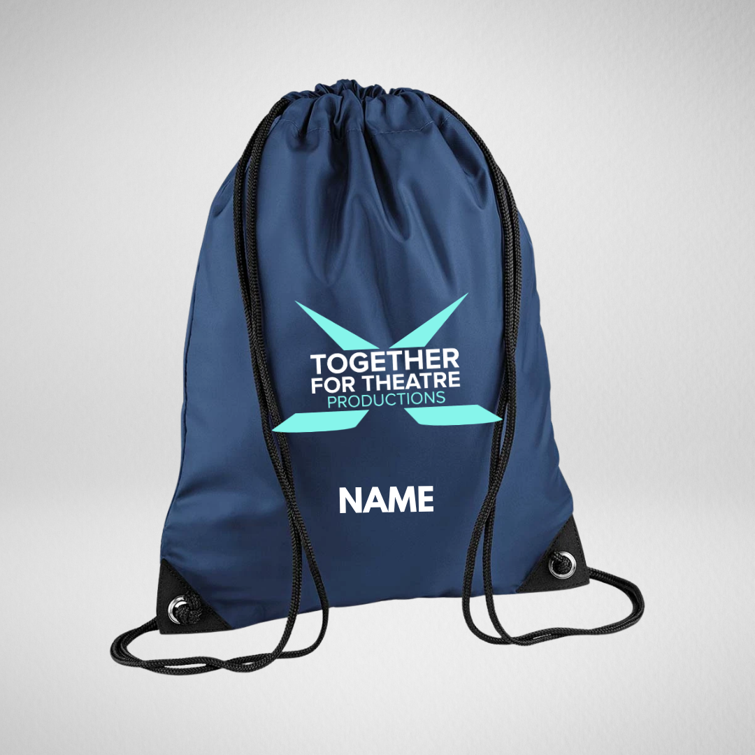 Together for Theatre Productions Drawstring Bag