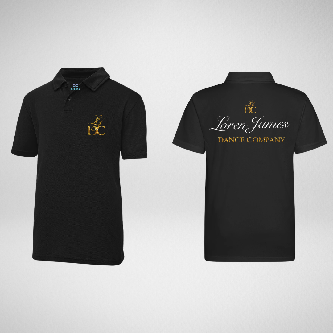 Loren James Dance Company Dri Fit Polo Shirt