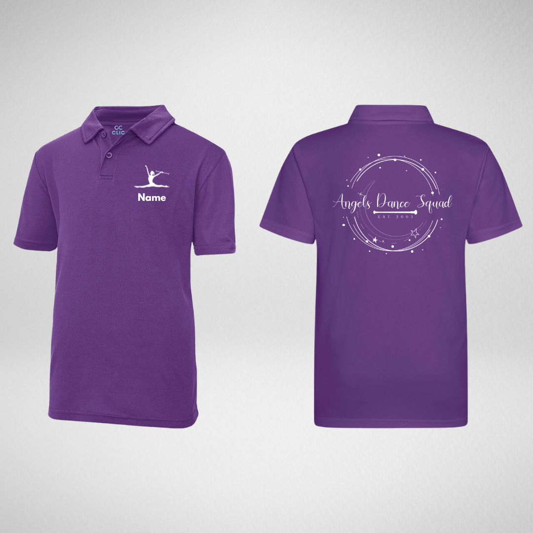 Angels Dance Squad Dri Fit Polo Shirt