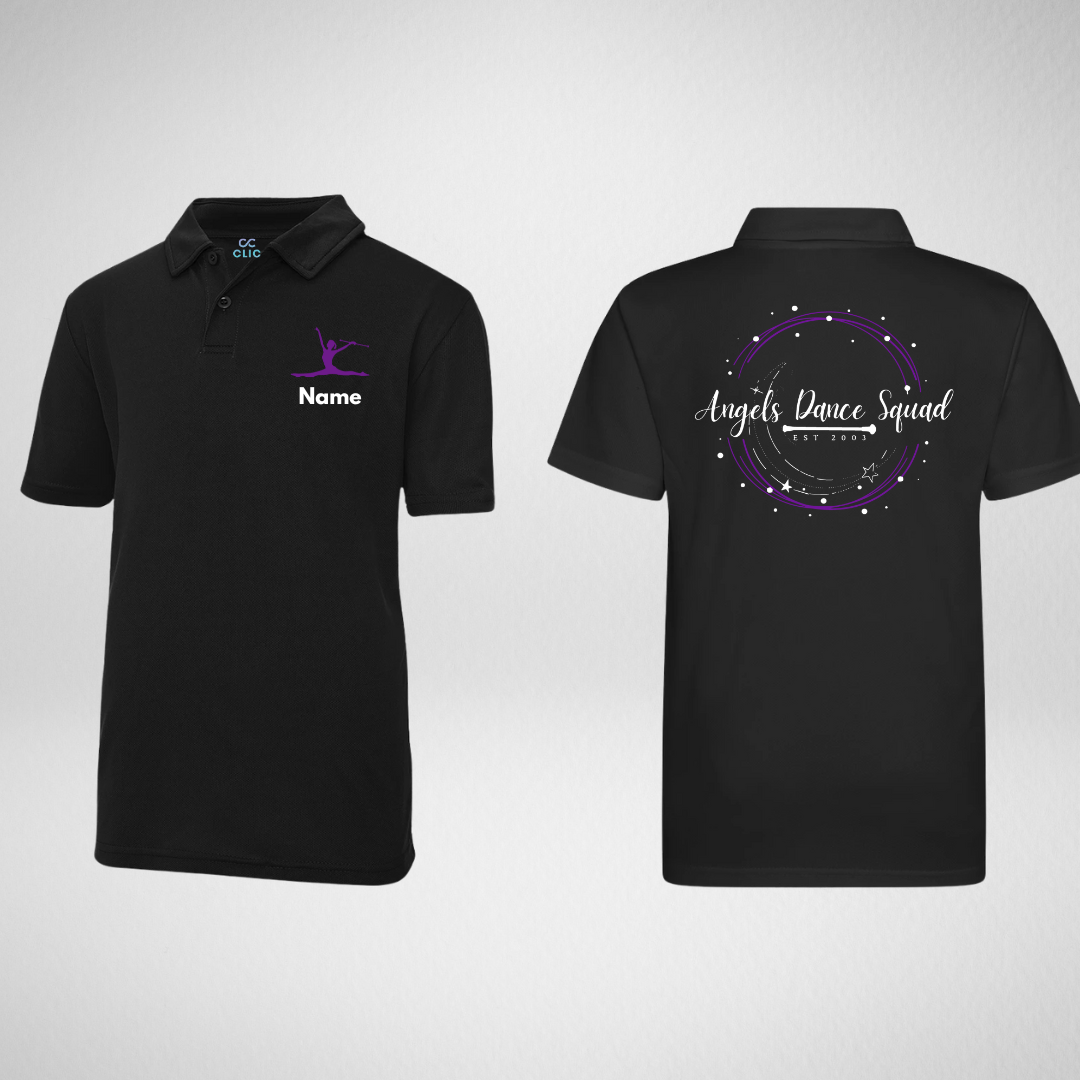 Angels Dance Squad Dri Fit Polo Shirt