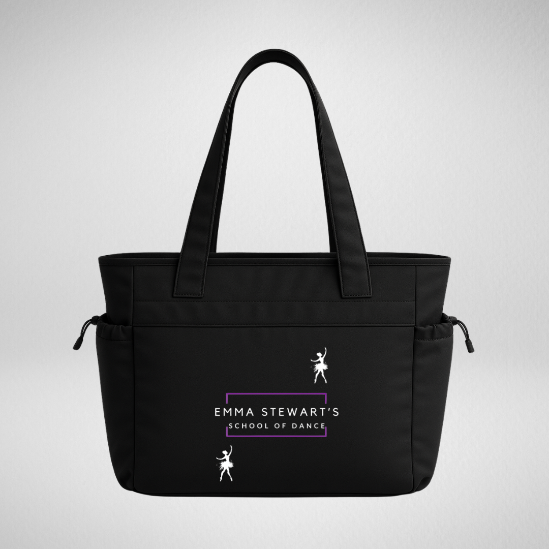 Emma Stewart's School Of Dance Oversized Studio Tote Bag