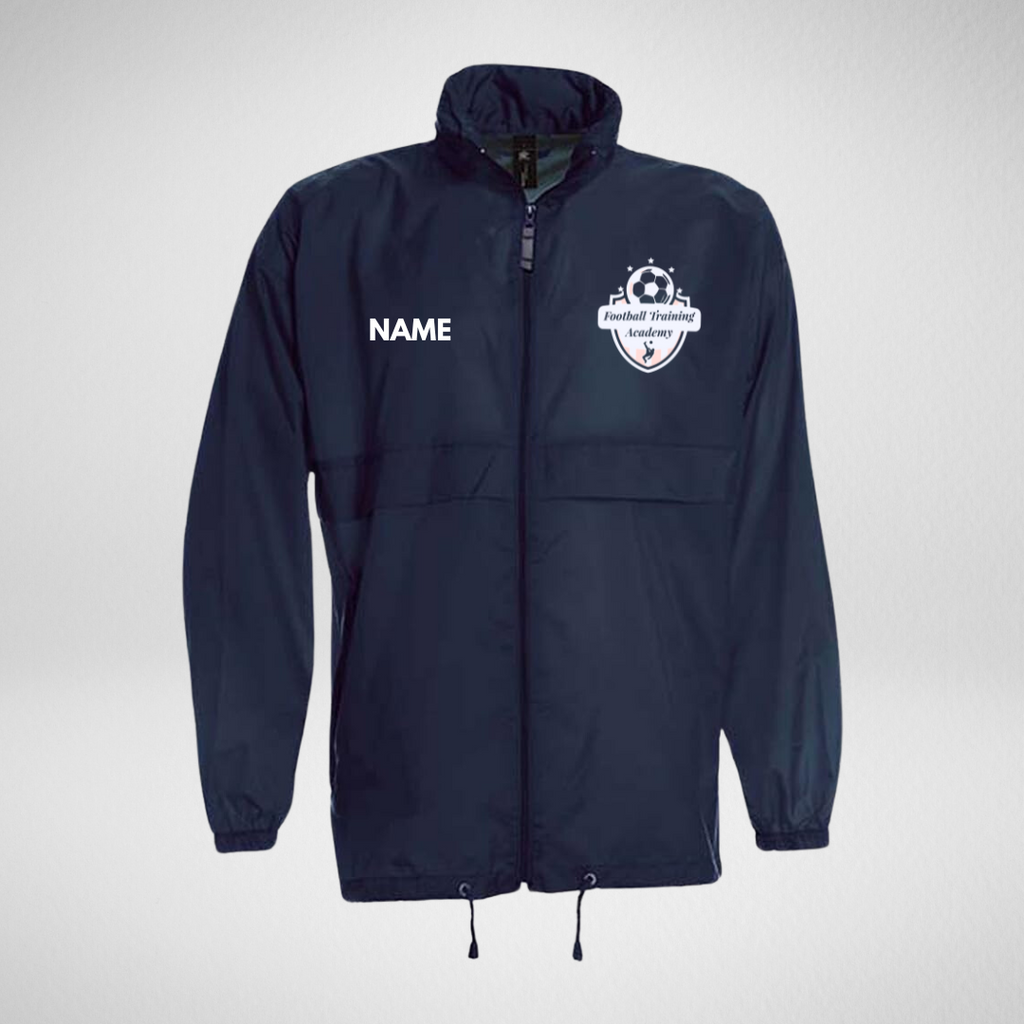 Football Training Academy Kids Waterproof Jacket