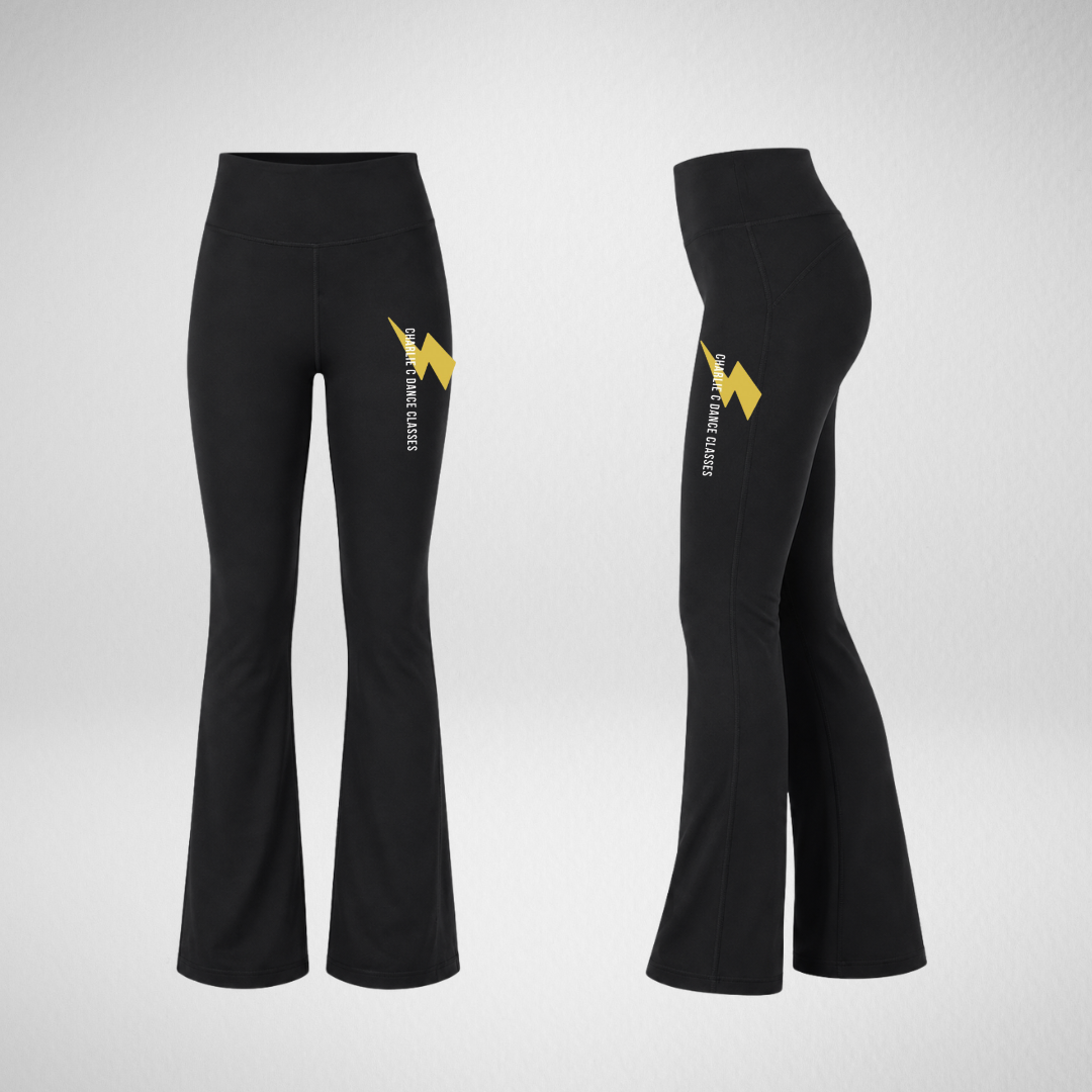 Charlie C Dance Classes Flared Yoga Pants