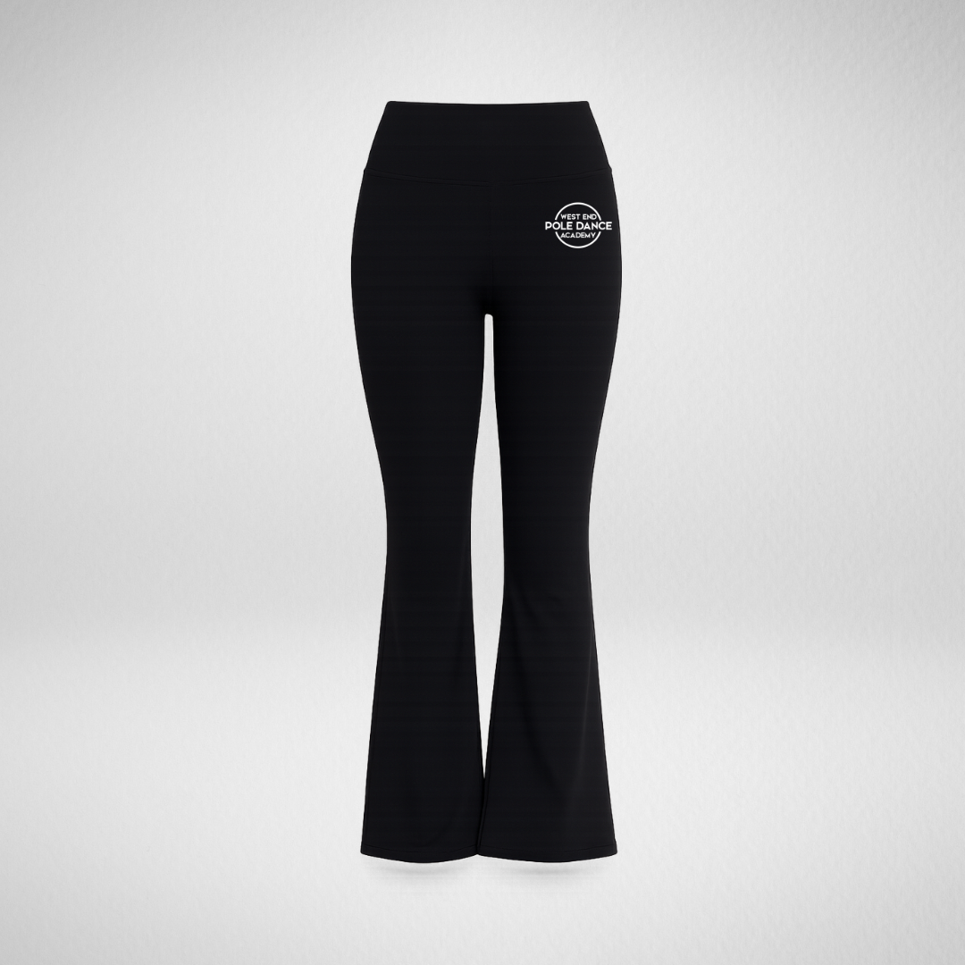 West End Pole Dance Academy Flared Yoga Pants
