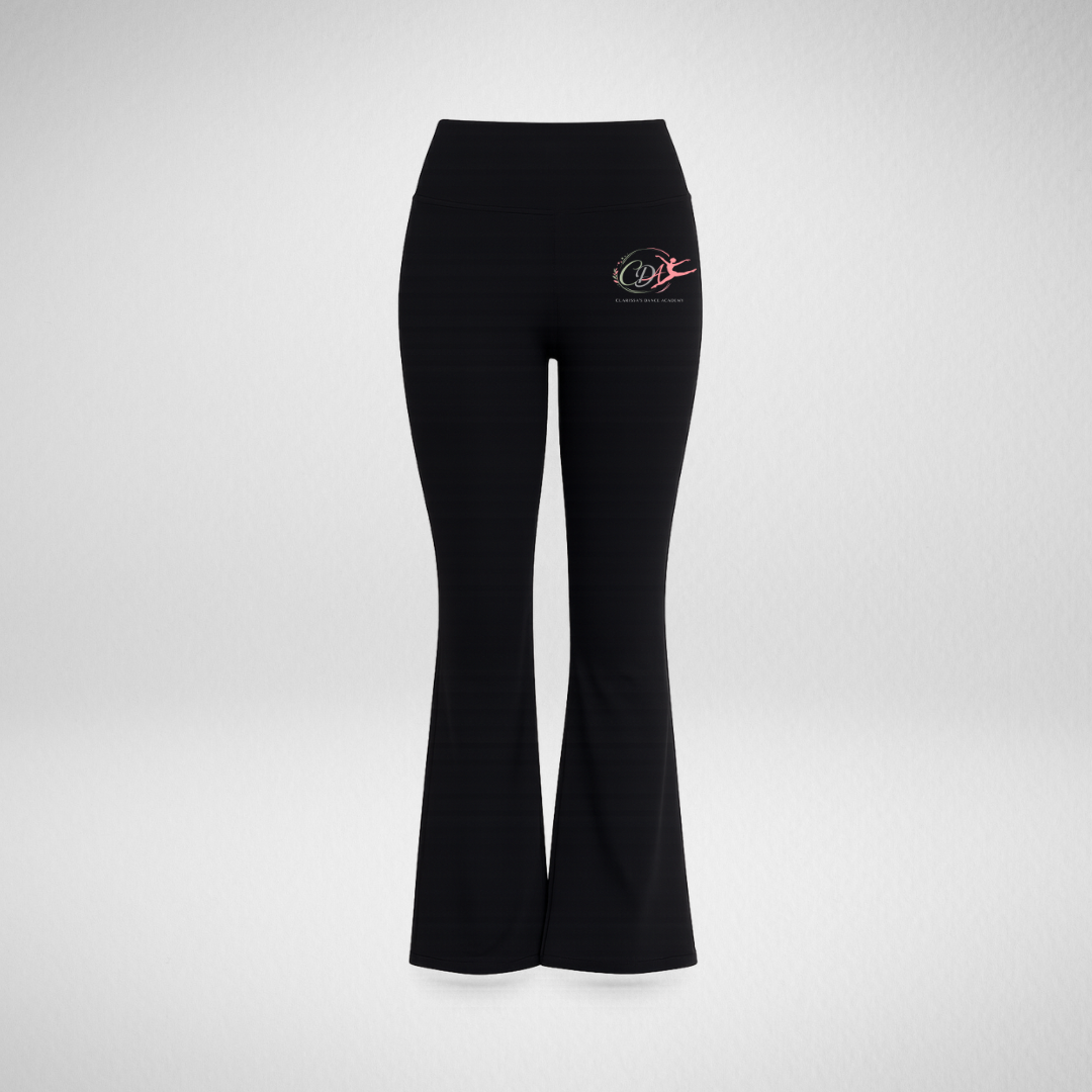 Clarissa's Dance Academy Flared Yoga Pants