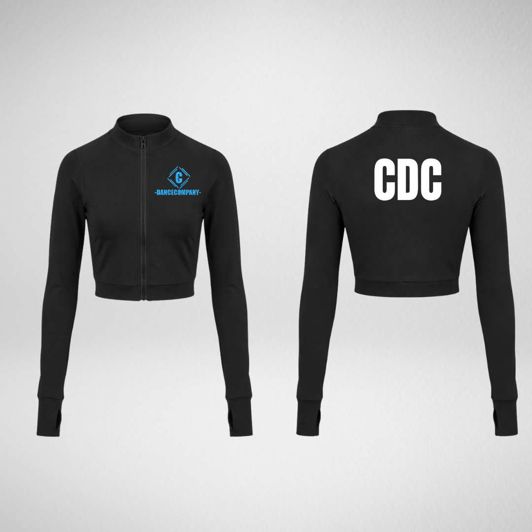 C Dance Company Full Zip Crop Jacket