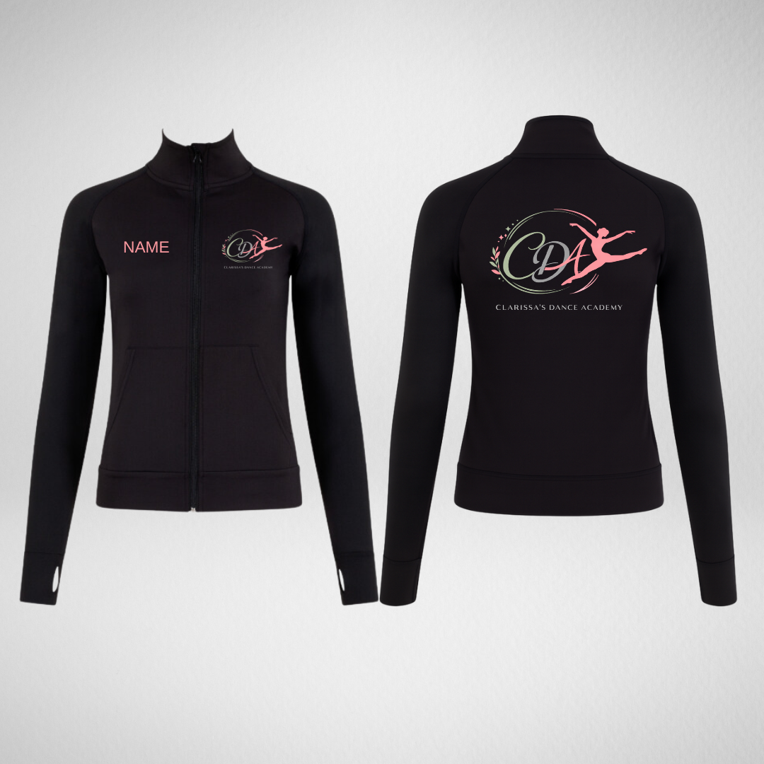 Clarissa's Dance Academy Full Zip Uniform Jacket