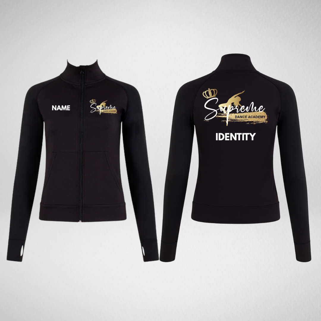 Supreme Dance Academy Competition Team Full Zip Uniform Jacket