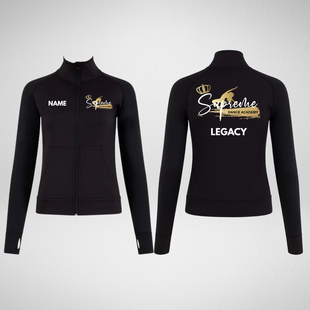 Supreme Dance Academy Competition Team Full Zip Uniform Jacket