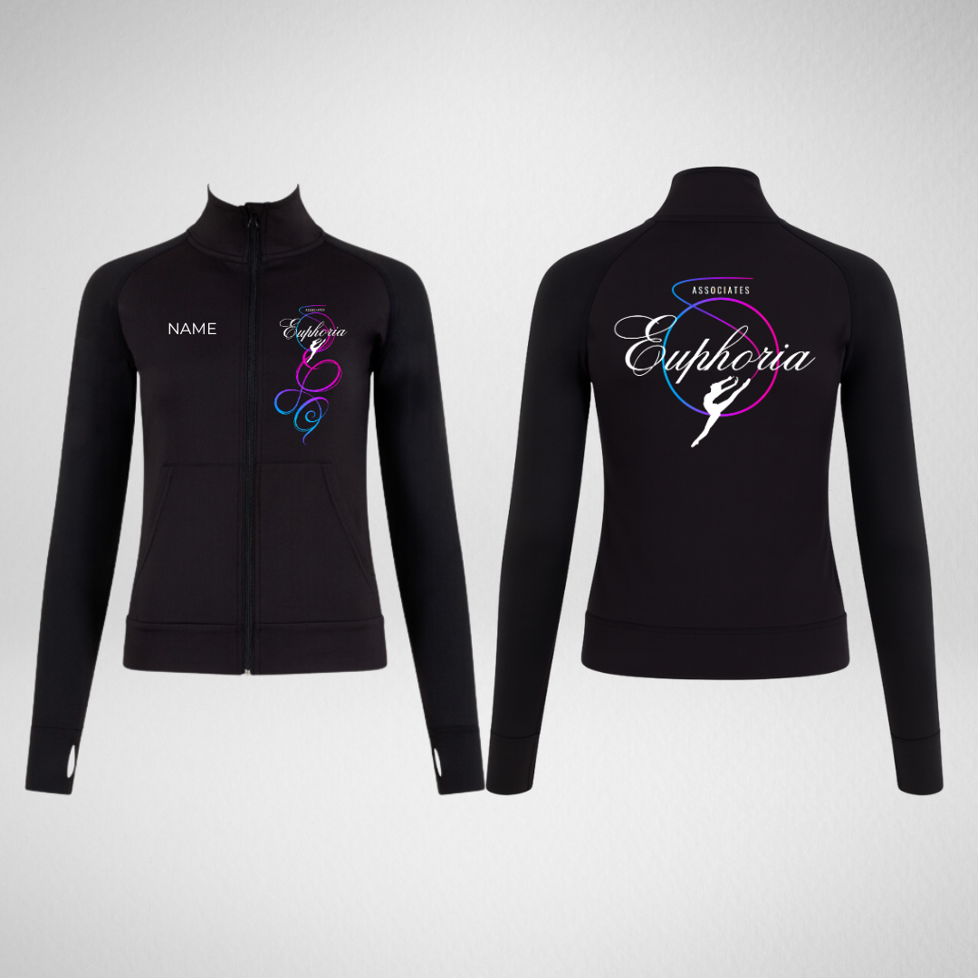 Euphoria Dance Events Associates Full Zip Uniform Jacket