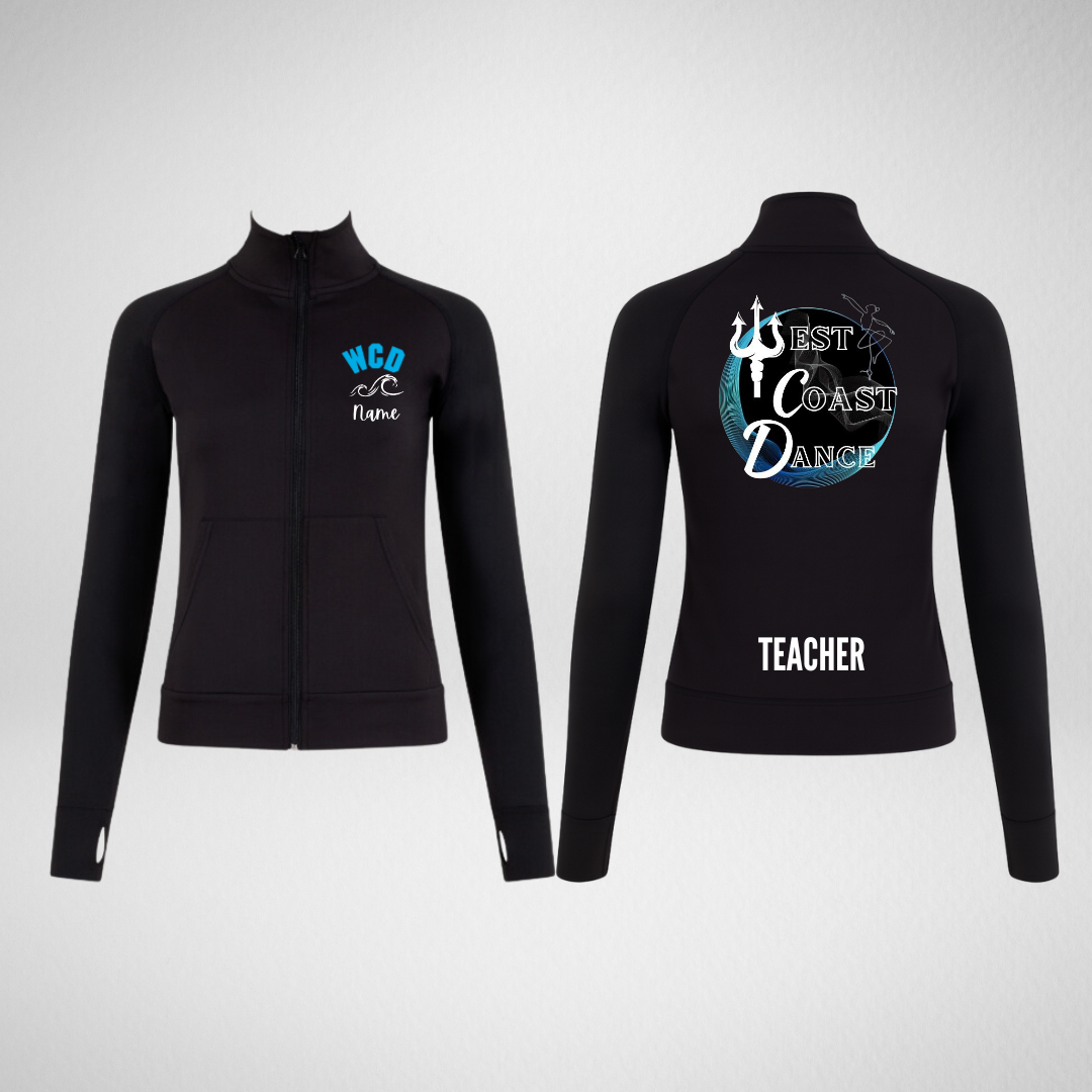 West Coast Dance TEACHER Full Zip Uniform Jacket