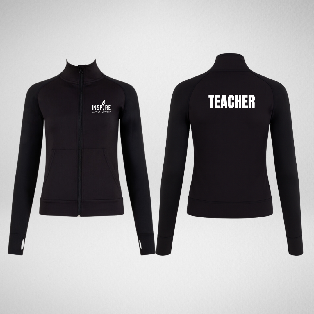 Inspire Dance Studio Teacher Full Zip Uniform Jacket
