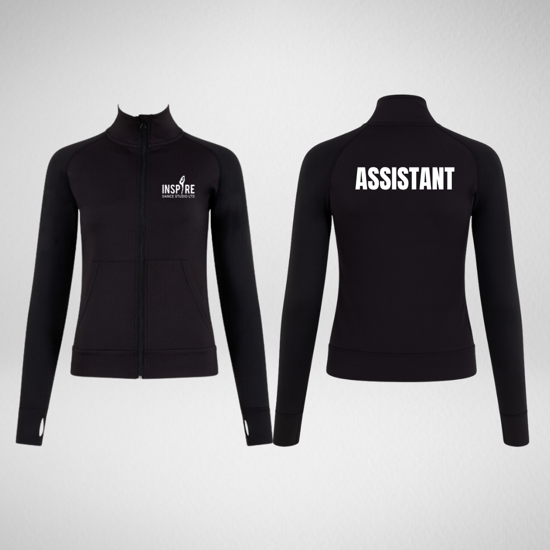 Inspire Dance Studio Assistant Full Zip Uniform Jacket