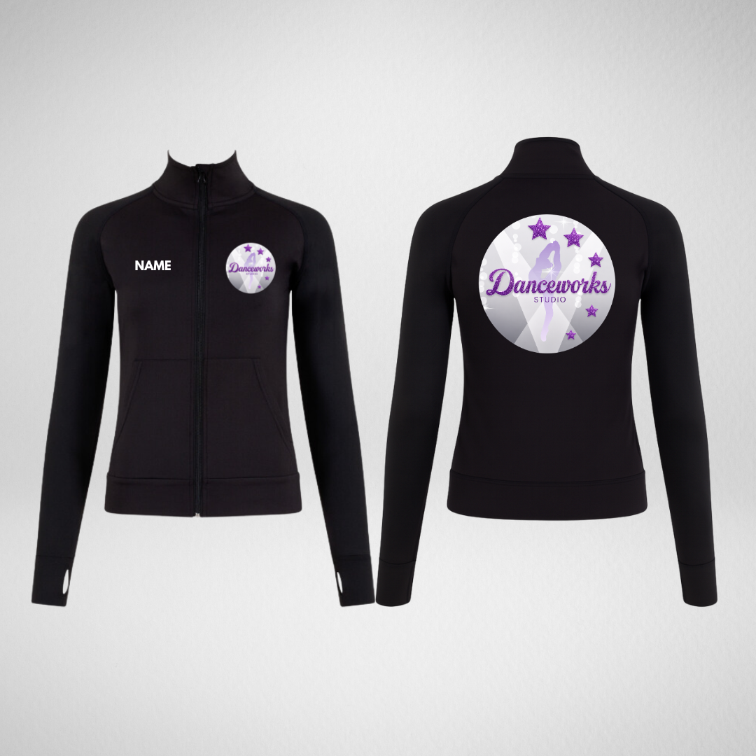 Danceworks Studio Full Zip Uniform Jacket