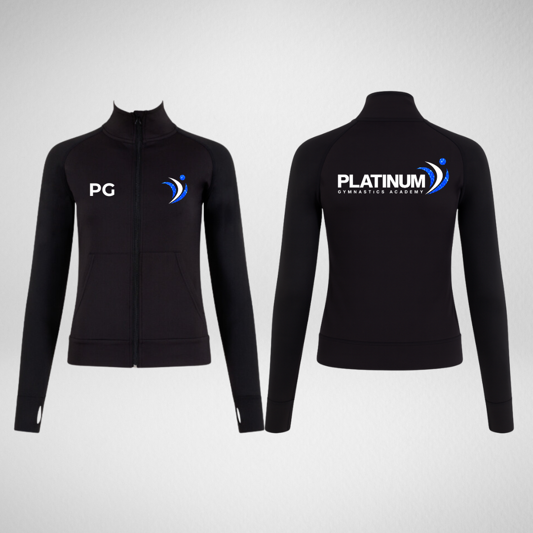 Platinum Gymnastics Academy Full Zip Uniform Jacket