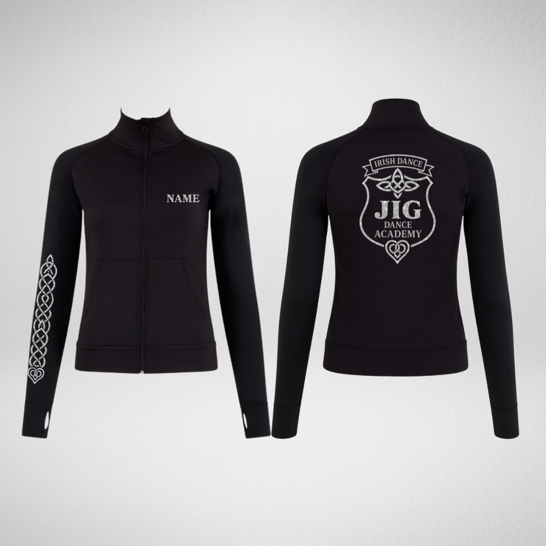 JIG Dance Academy Full Zip Uniform Jacket
