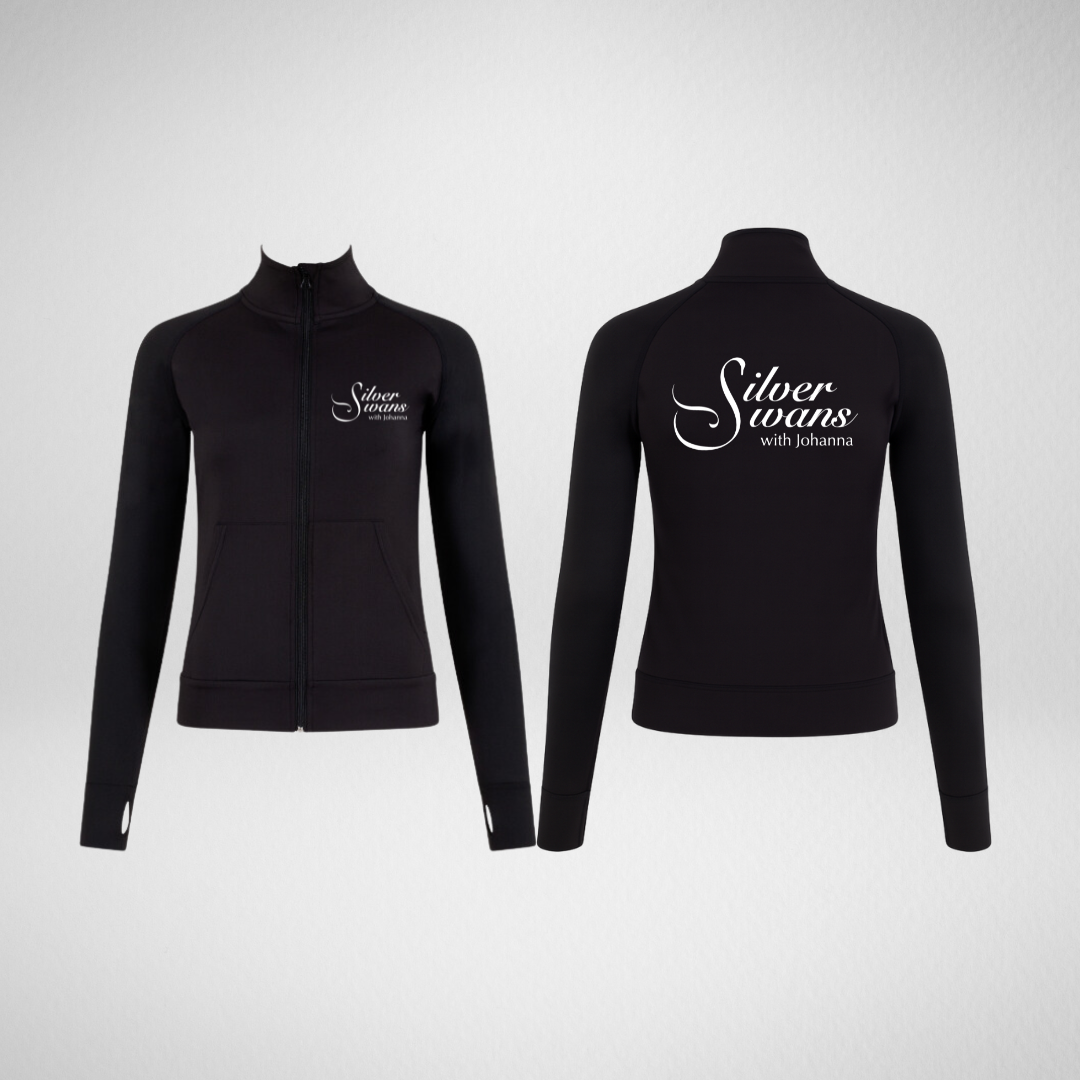 Silver Swans Zipped Uniform Jacket