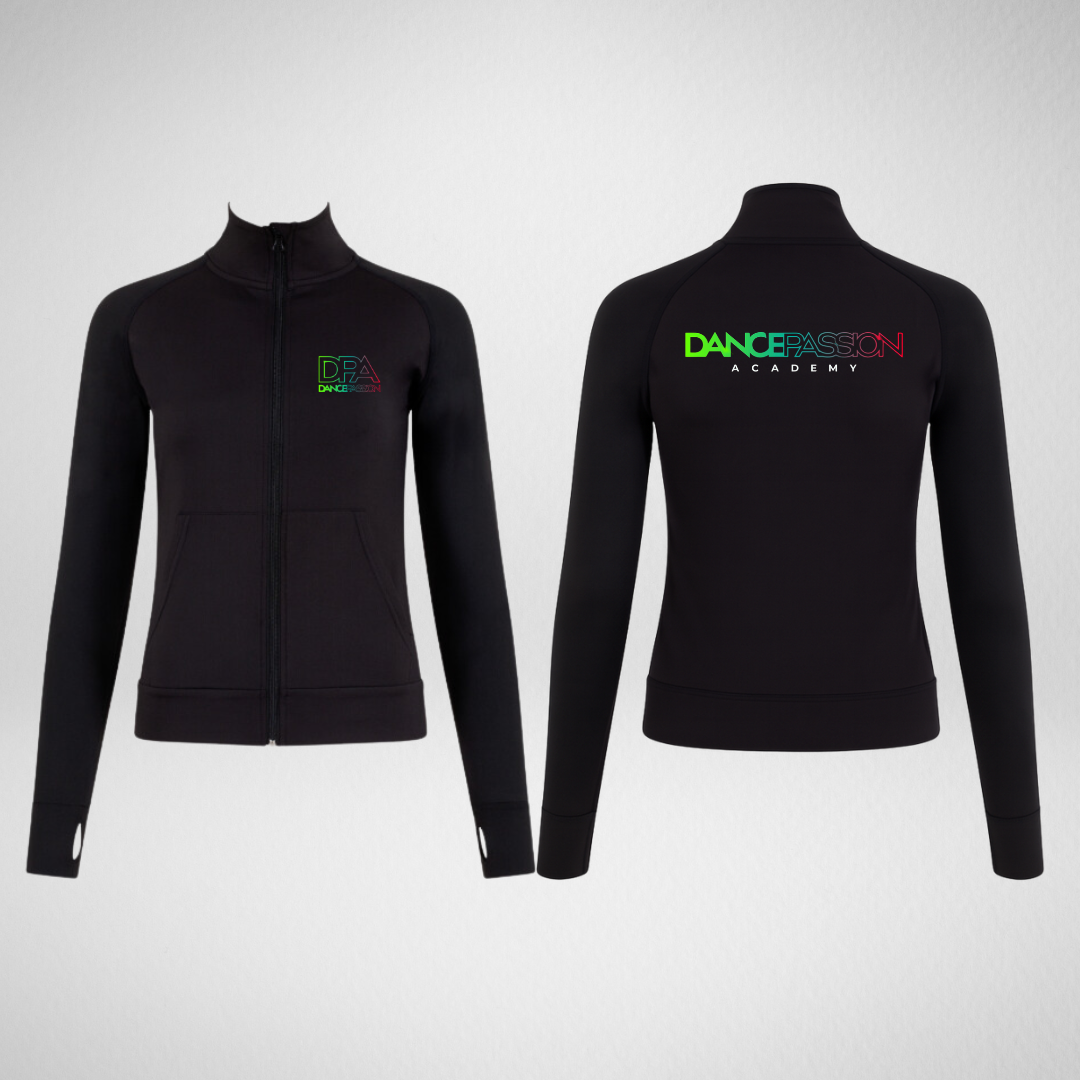 Dance Passion Academy Full Zip Uniform Jacket