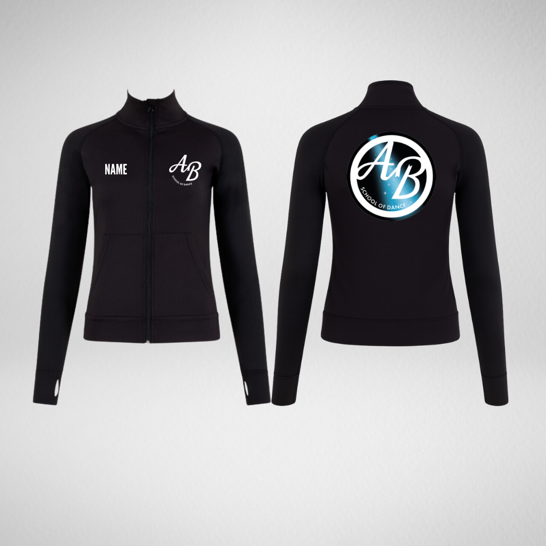 AB School of Dance Full Zip Uniform Jacket