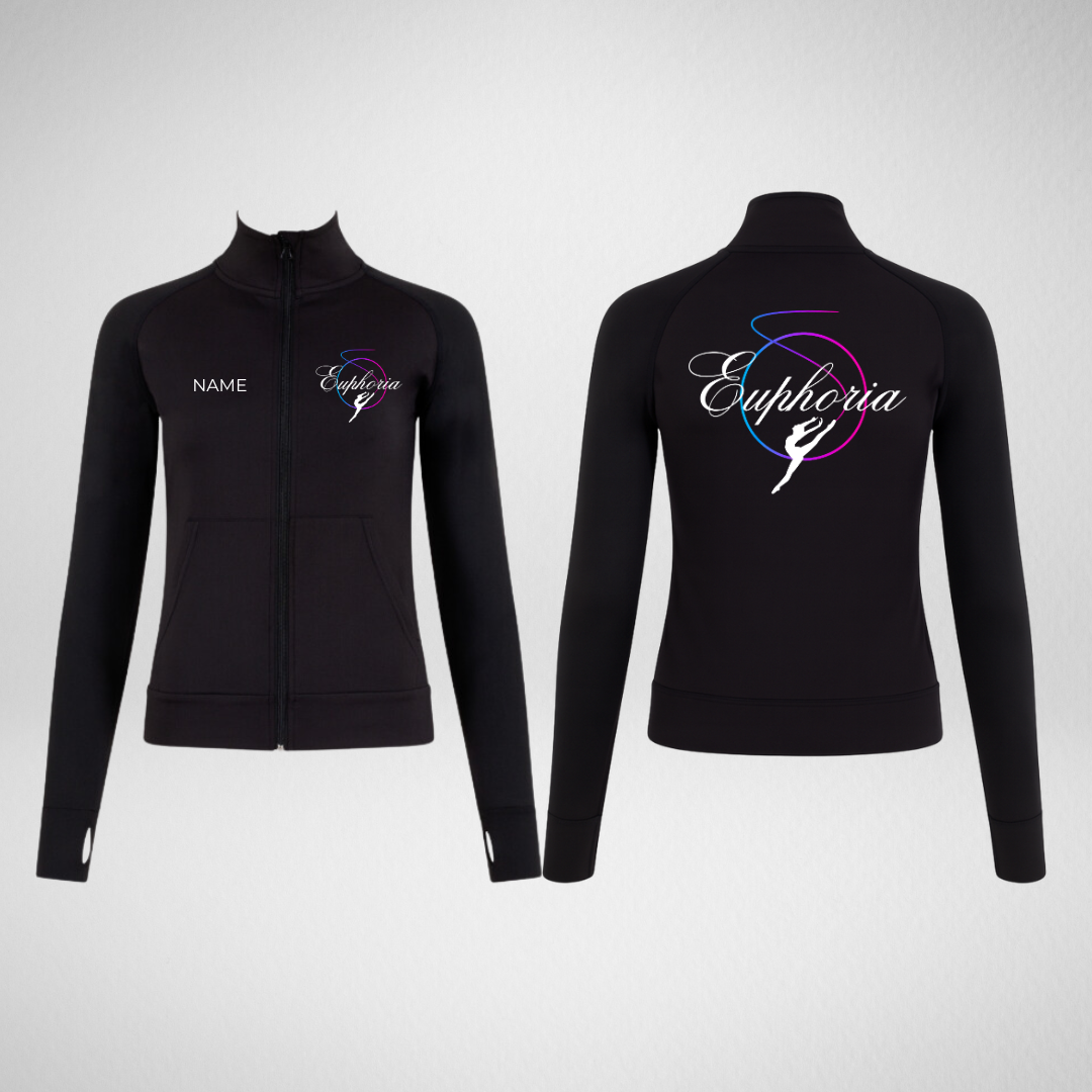 Euphoria Dance Events Full Zip Uniform Jacket