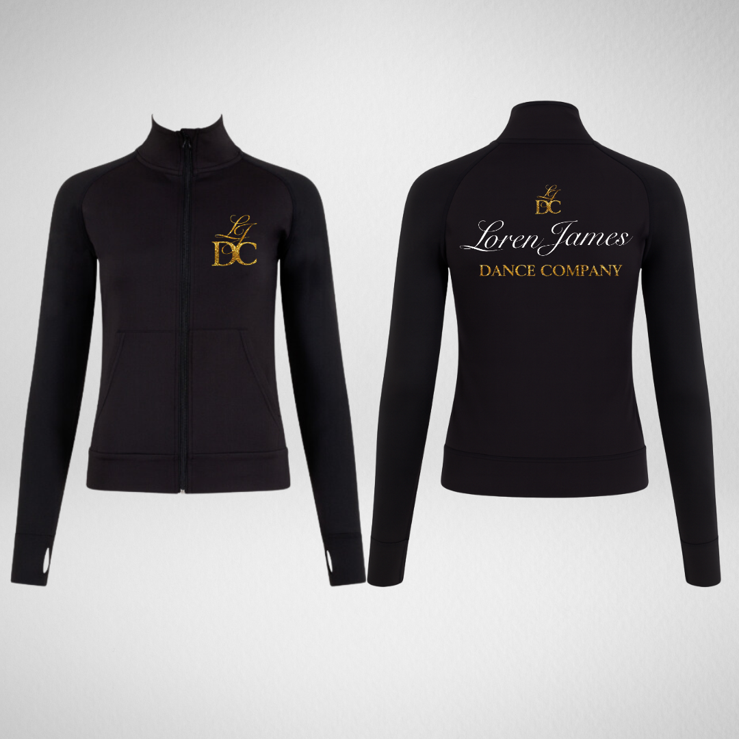 Loren James Dance Company Full Zip Uniform Jacket