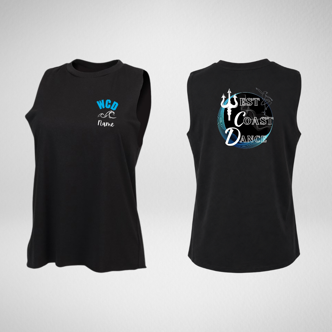 West Coast Dance High Neck Vest