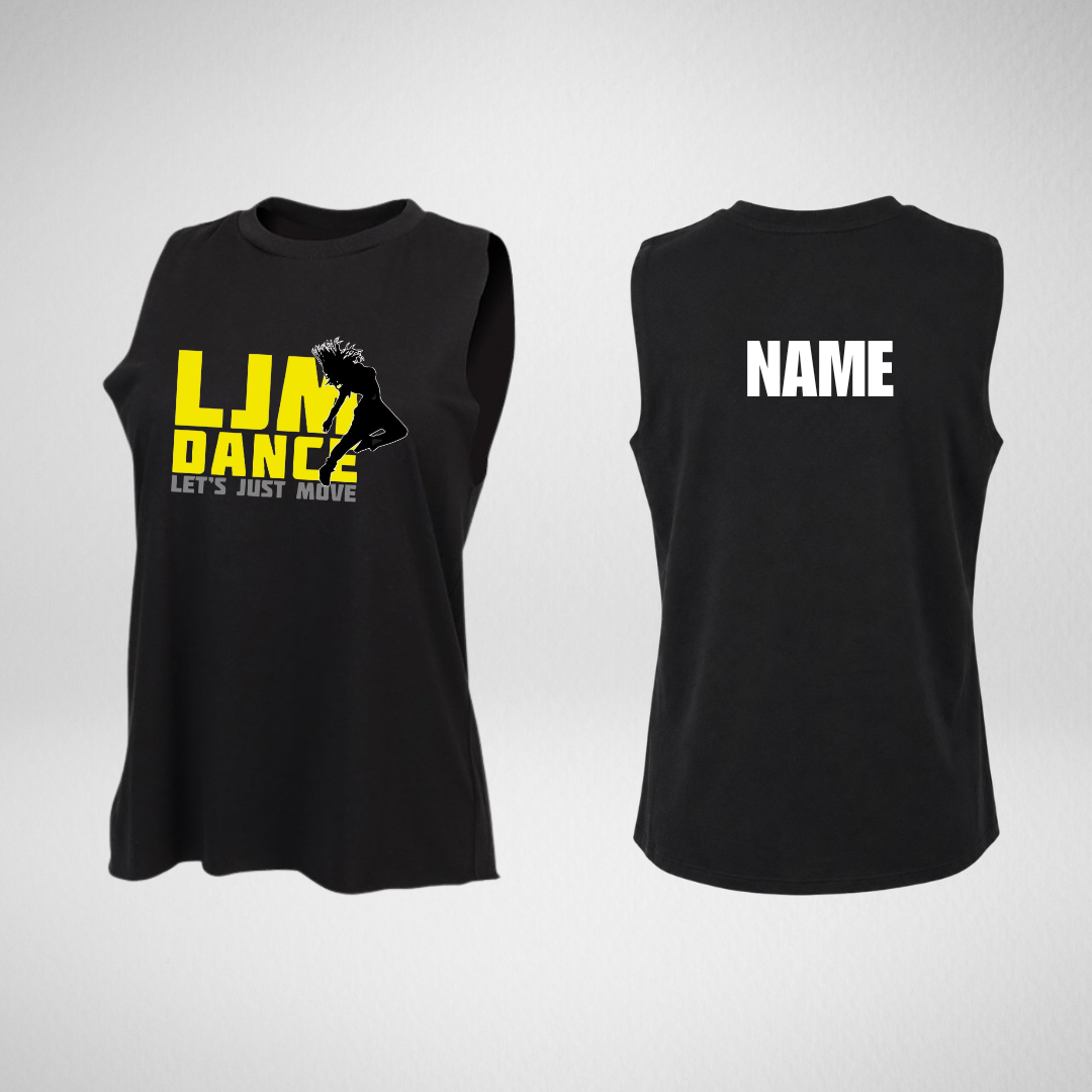 LJM Dance High Neck Vest
