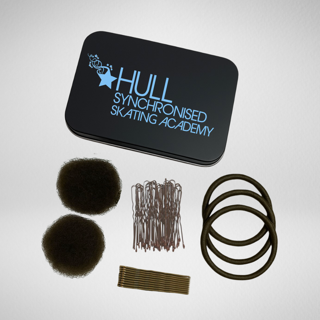 Hull Synchronised Skating Academy Hair Accessory Tin