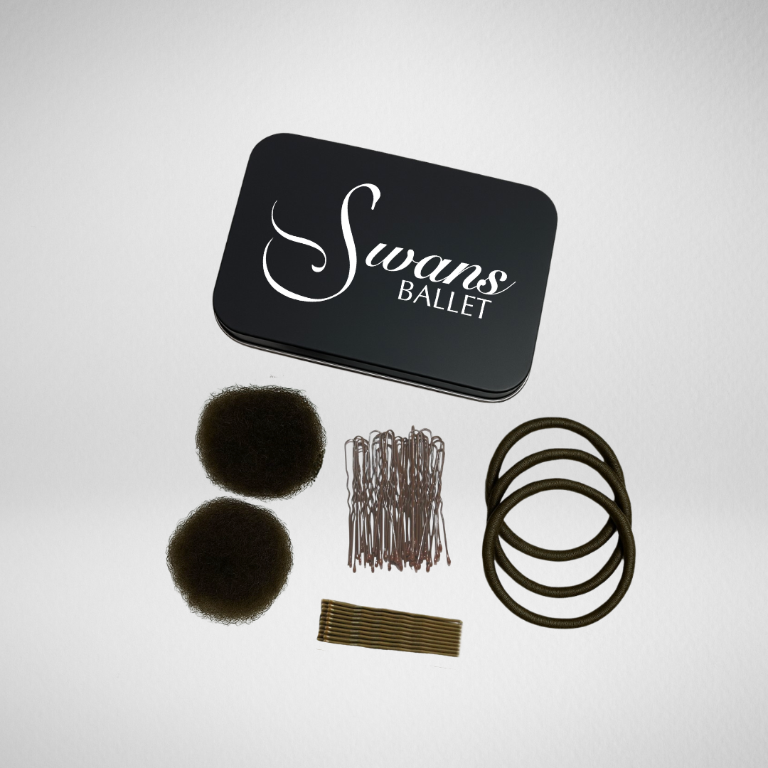 Swans Ballet Hair Accessory Tin