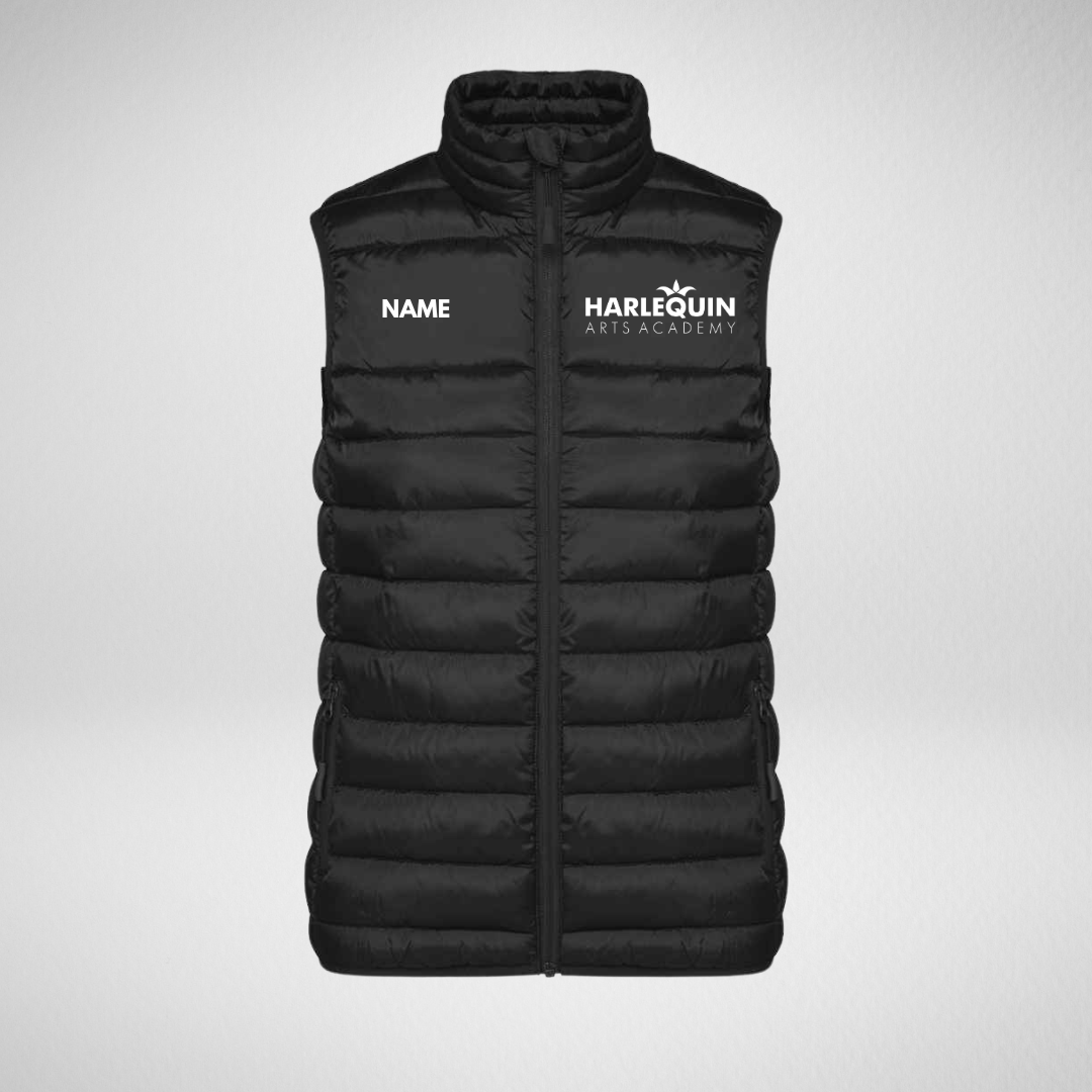 Harlequin Arts Academy Padded Gilet